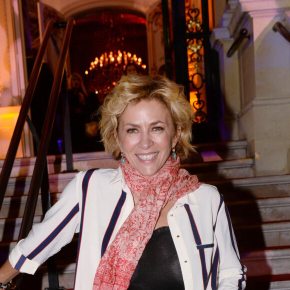 Exclusif - Corinne Touzet lors de la soirée de gala au profit de la fondation Pompidou à l'hôtel Marcel Dassault à Paris, France, le 28 mars 2019. © Rachid Bellak-LMS/Bestimage 