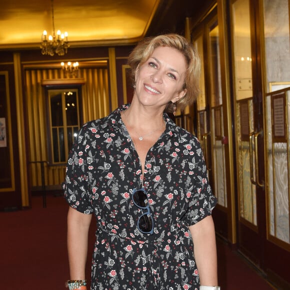 Corinne Touzet - Présentation de la saison 2018/2019 par le Syndicat National du Théâtre Privé aux Folies Bergère à Paris. Le 11 septembre 2018 © Coadic Guirec / Bestimage