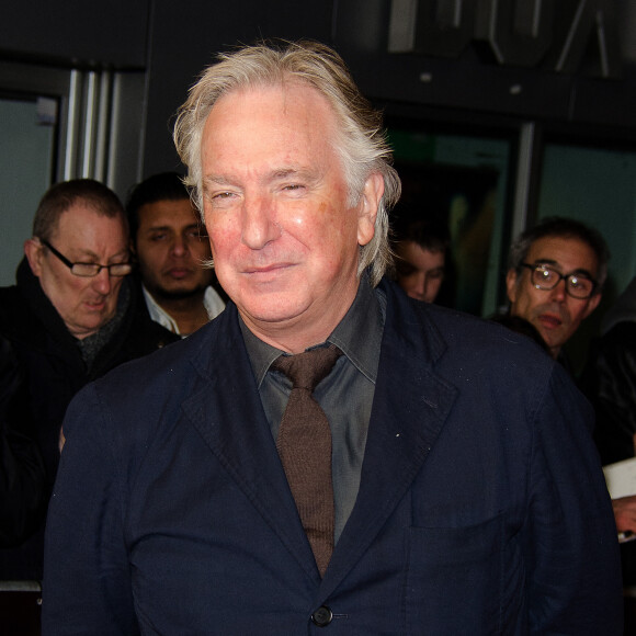 Alan Rickman lors de la premiere du film "The Invisible Woman" a Londres. Le 27 janvier 2014.