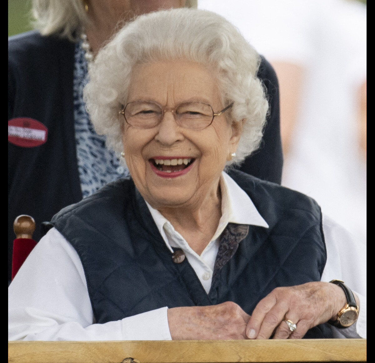Photo La reine Elisabeth II d'Angleterre, de retour d'Ecosse après la