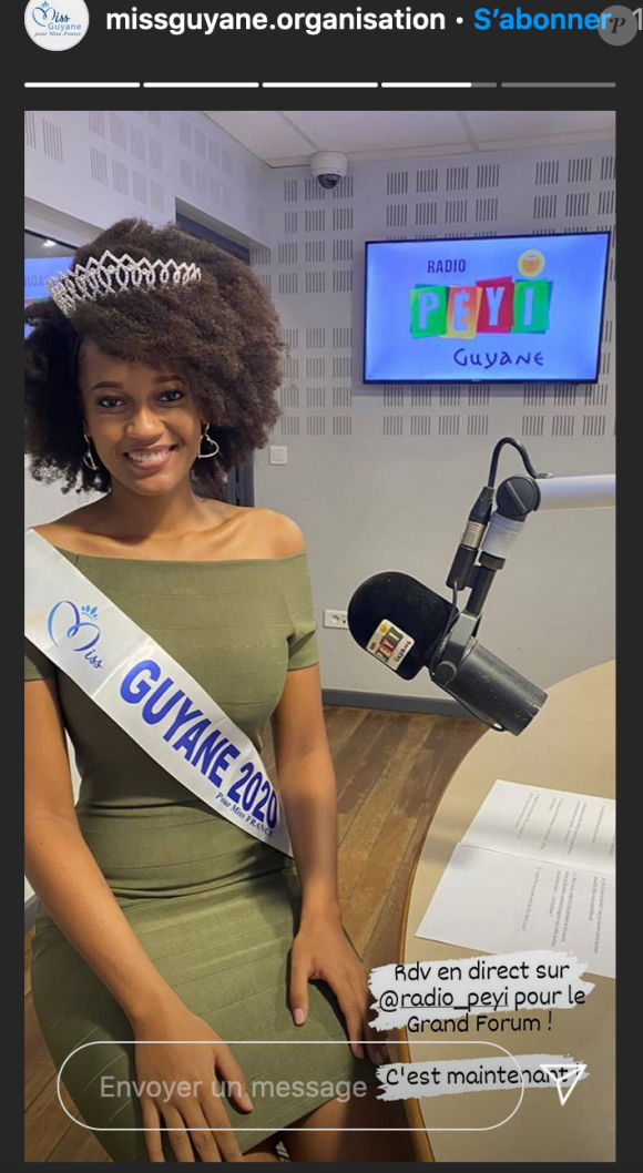 Héléneschka Horth a été élue Miss Guyane 2020 - Instagram