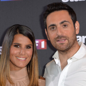 Camille Combal et Karine Ferri au photocall de la saison 10 de l'émission "Danse avec les stars" (DALS) au siège de TF1 à Boulogne-Billancourt, France, le 4 septembre 2019. © Veeren/Bestimage