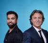 Kendji Girac et Roberto Alagna - Enregistrement de l'émission "Duos Mystères" à la Seine Musicale à Paris, qui sera diffusée le 12 juin sur TF1