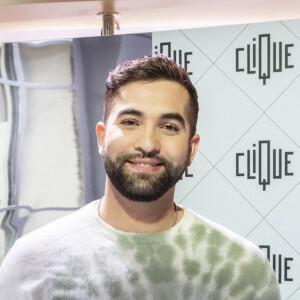 Kendji Girac - Enregistrement de l'émission Clique, présentée par Mouloud Achour et diffusée en clair sur Canal + le 14 mars 2021 - Paris le 12/03/2021 - 