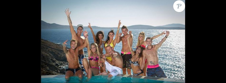 Les candidats des "Ch'tis à Mykonos".