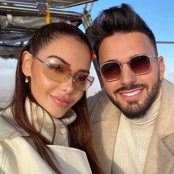 Nabilla prête pour son mariage avec son compagnon (et déjà mari) Thomas Vergara, avec leur fils Milann au château de Chantilly.