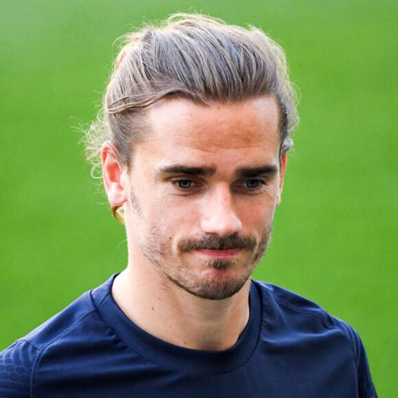 Antoine Griezmann lors de l'entraînement de l'équipe de France de football pendant UEFA EURO, à Budapest, Hongrie. © Anthony Bibard/FEP/Panoramic/Bestimage