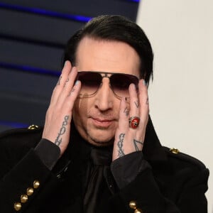 Marilyn Manson - Soirée Vanity Fair Oscar Party à Los Angeles. Le 24 février 2019.