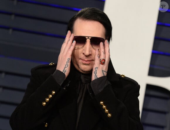 Marilyn Manson - Soirée Vanity Fair Oscar Party à Los Angeles. Le 24 février 2019.