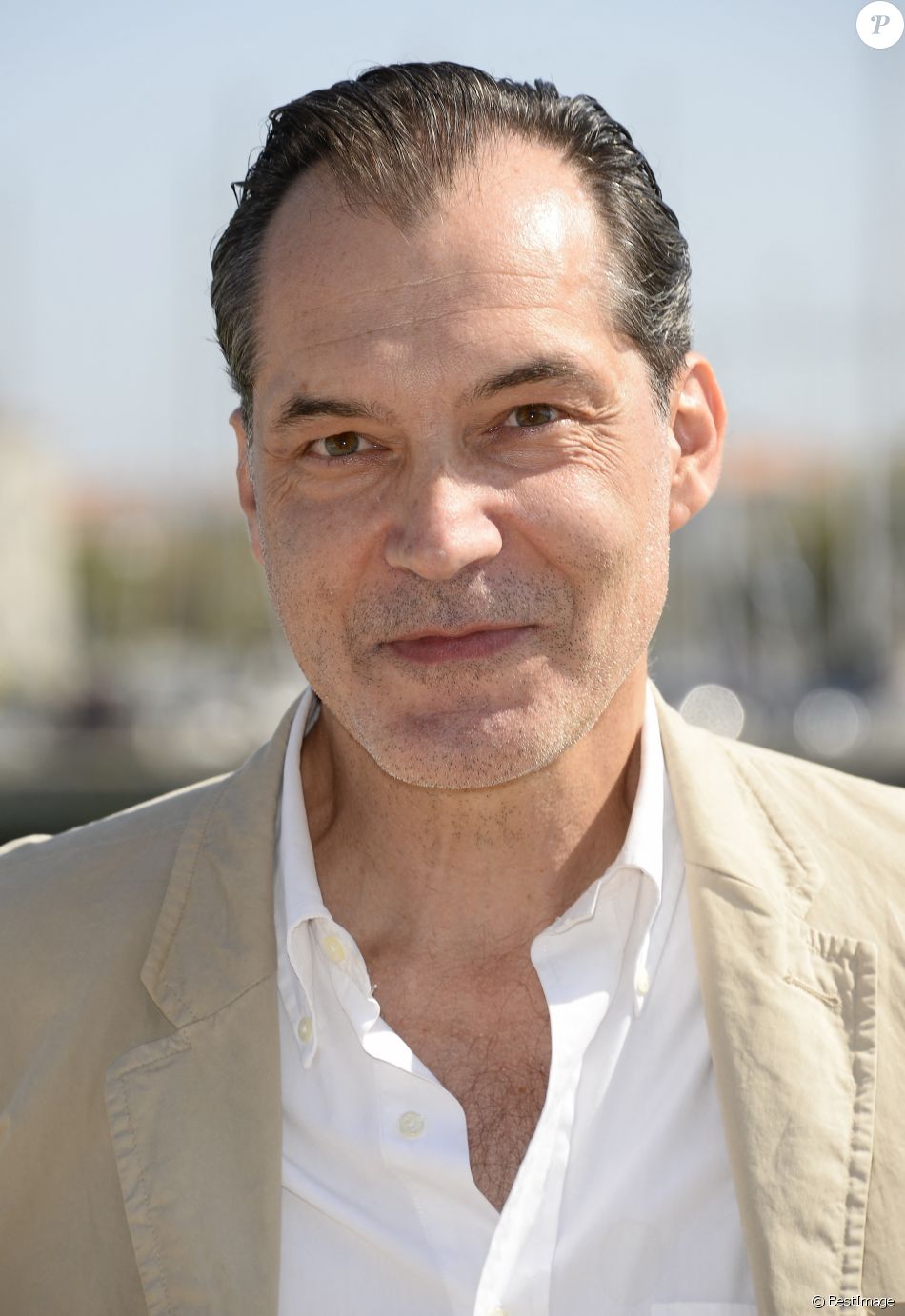 Samuel Labarthe - 16ème Festival de la Fiction TV à La Rochelle, le 12 septembre 2014.