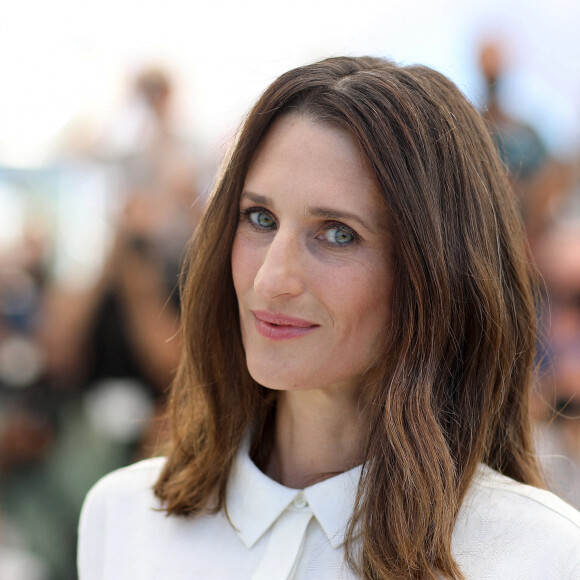 Camille Cottin au photocall du film "Stillwater" (Hors compétition) lors du 74ème festival international du film de Cannes le 9 juillet 2021