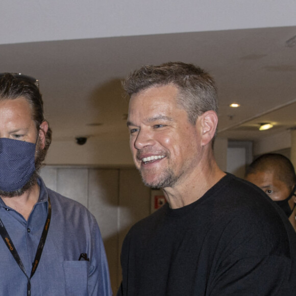 Exclusif - Matt Damon en marge du photocall du film Stillwater (Hors compétition) lors du 74ème festival international du film de Cannes le 9 juillet 2021 © Borde / Jacovides / Moreau / Bestimage 