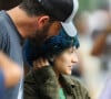 Ben Affleck et Emme, la fille de Jennifer Lopez, font du shopping dans Les Hamptons. Le 6 juillet 2021.