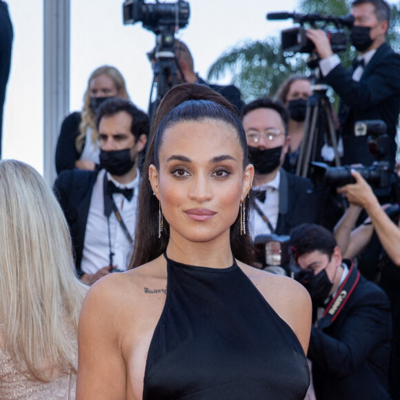 Camélia Jordana - Montée des marches du film " De son vivant " lors du 74ème Festival International du Film de Cannes. Le 10 juillet 2021 © Borde-Jacovides-Moreau / Bestimage 