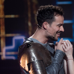 Exclusif - Damien Sargue et Cécila Cara - Enregistrement de l'émission "100 ans de comédies musicales pour le Sidaction". Le 10 mars 2020. © Moreau-Perusseau / Bestimage