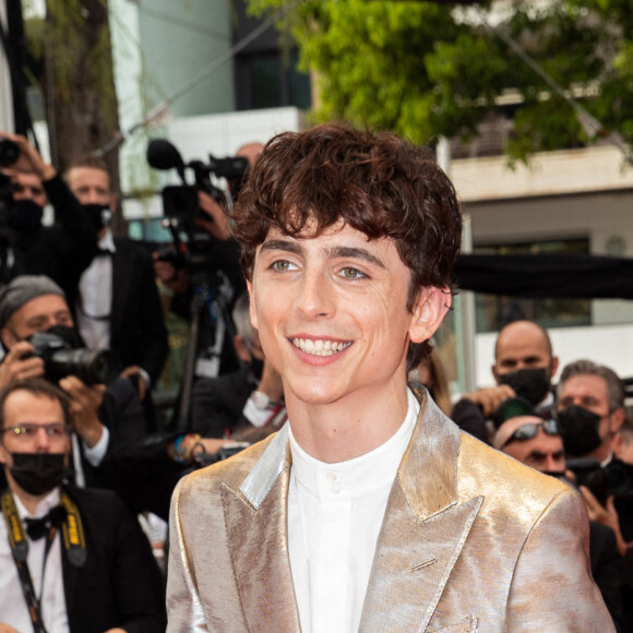 Timothée Chalamet - Montée des marches du film " The French Dispatch" lors du 74ème Festival International du Film de Cannes. Le 12 juillet 2021 © Borde-Jacovides-Moreau / Bestimage