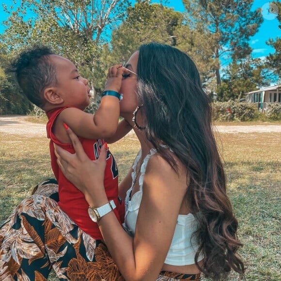 Olivia Gayat dévoile le visage de son fils Kayden, le 14 juillet 2021