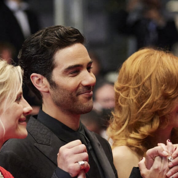 Mélanie Laurent, Tahar Rahim, Mylène Farmer - Montée des marches du film " Flag Day" lors du 74ème Festival International du Film de Cannes. Le 10 juillet 2021 © Borde-Jacovides-Moreau / Bestimage