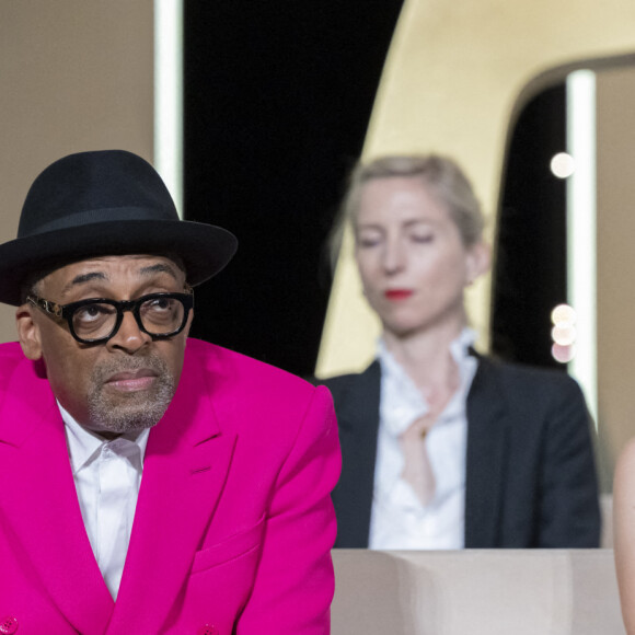 Spike Lee, Mélanie Laurent - Cérémonie d'ouverture du 74ème Festival International du Film de Cannes. Le 6 juillet 2021 © Borde-Jacovides-Moreau / Bestimage