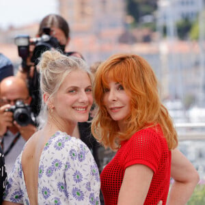 Mélanie Laurent, Mylène Farmer au photocall du jury officiel du 74ème festival international du film de Cannes le 6 juillet 2021 © Jacovides / Moreau / Bestimage