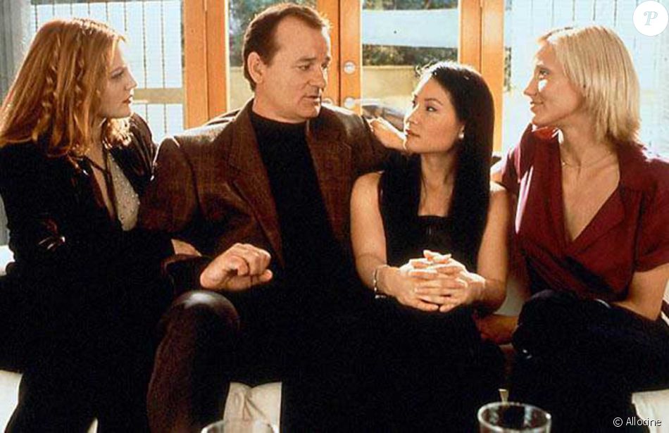 Cameron Diaz, Bill Murray, Lucy Liu, Drew Barrymore dans