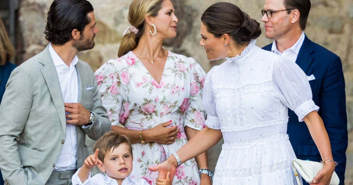 La princesse Victoria et son mari  le prince Daniel leur 