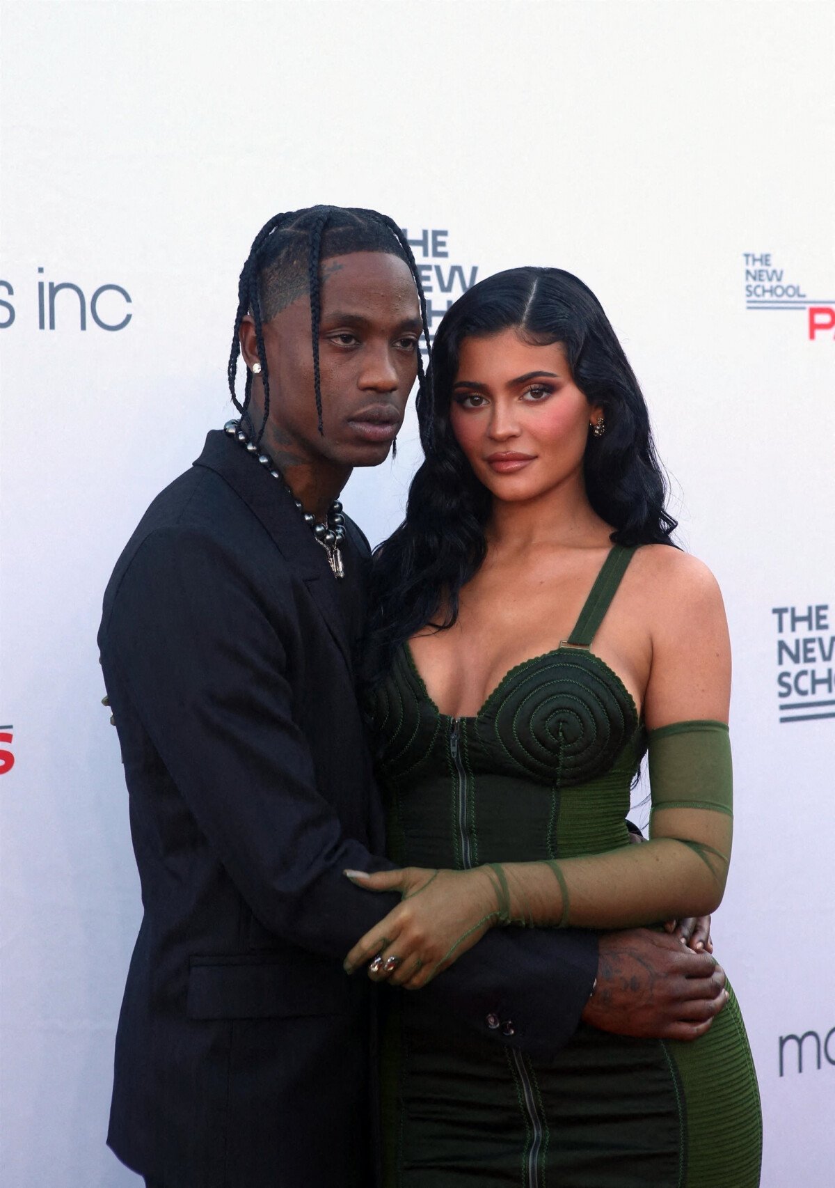 Photo Travis Scott Kylie Jenner Et Leur Fille Stormi Arrivent à La 72ème édition Parsons 9852