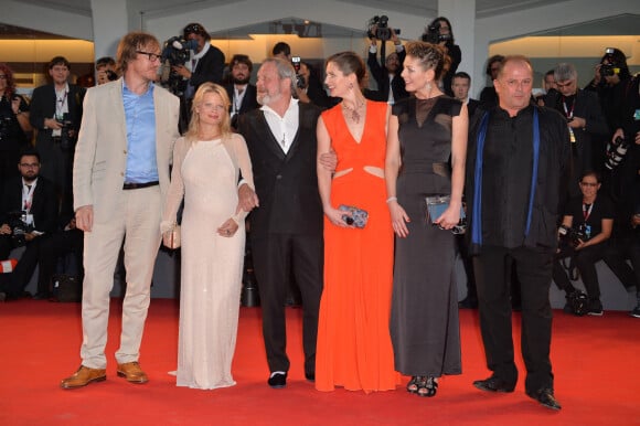 David Thewlis, Mélanie Thierry, Terry Gilliam, Holly Gilliam, Amy Gilliam - Tapis Rouge du film "The Zero Theorem" lors du 70e Festival International du Film de Venise, La Mostra. Le 2 septembre 2013.