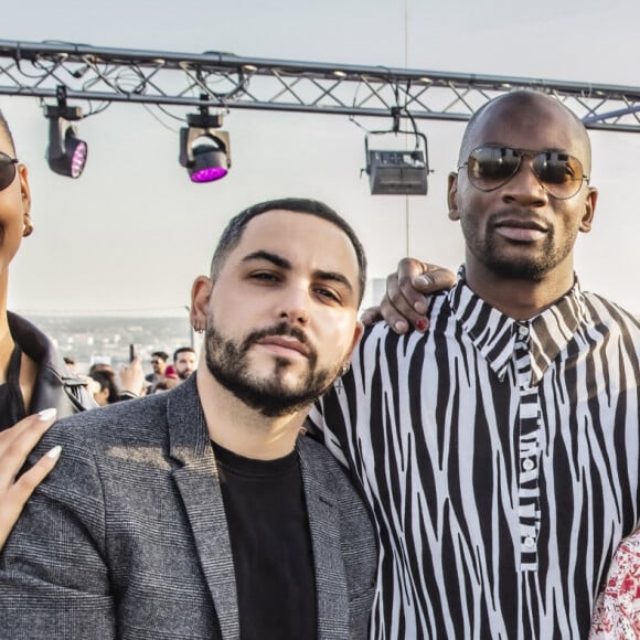 Flora Coquerel, Alban Bartoli, Singuila, Jade Geropp, Brahim Zaibat, Denitsa Ikonomova - Soirée "Madame et Monsieur Rure" by Rure Productions, sur le rooftop de la Grande Arche de la Défense le Paris le 16 juillet 2021. © Jack Tribeca/Bestimage