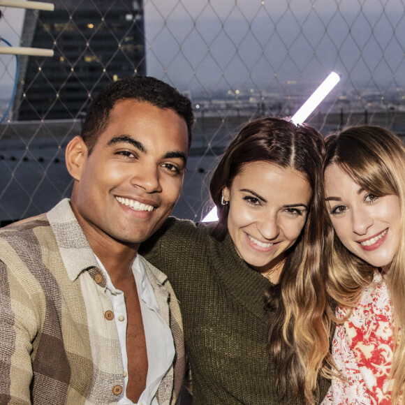 Terence Telle, Denitsa Ikonomova, Jade Geropp - Soirée "Madame et Monsieur Rure" by Rure Productions, sur le rooftop de la Grande Arche de la Défense le Paris le 16 juillet 2021. © Jack Tribeca/Bestimage 