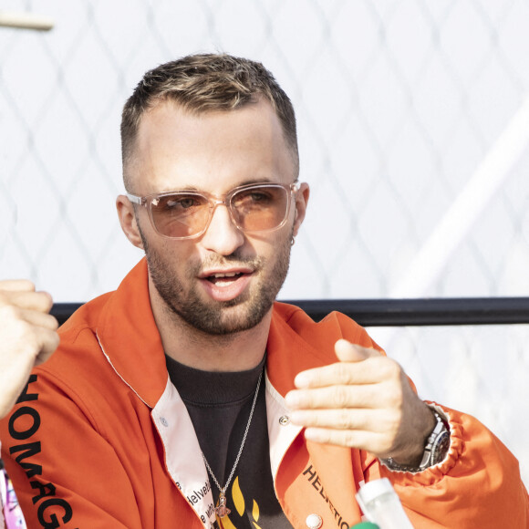 Squeezie - Soirée "Madame et Monsieur Rure" by Rure Productions, sur le rooftop de la Grande Arche de la Défense le Paris le 16 juillet 2021. © Jack Tribeca/Bestimage