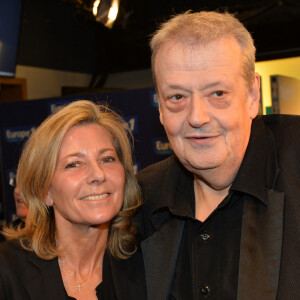 Claire Chazal et Guy Carlier - 60e anniversaire de la radio Europe 1 à Paris le 4 février 2015.