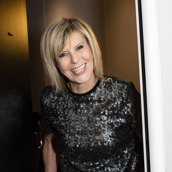 Chantal Ladesou - Enregistrement de l'émission "Les Grosses Têtes", présentée par Laurent Ruquier et diffuséele 19 décembre sur France 2. Le 8 décembre 2020 © Jack Tribeca / Bestimage