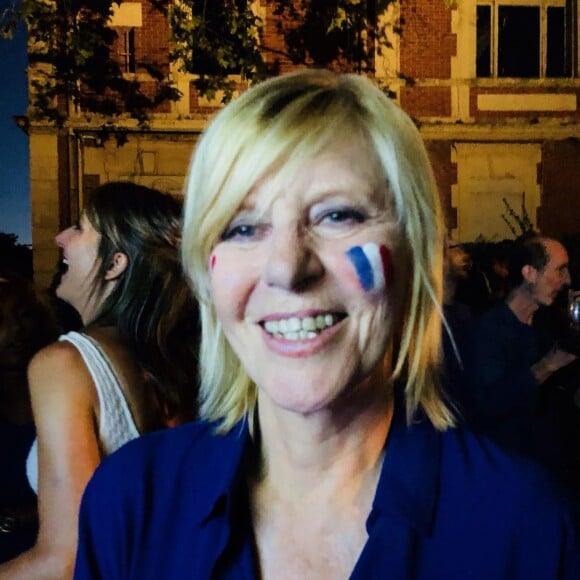 Chantal Ladesou, supportrice des Bleus.