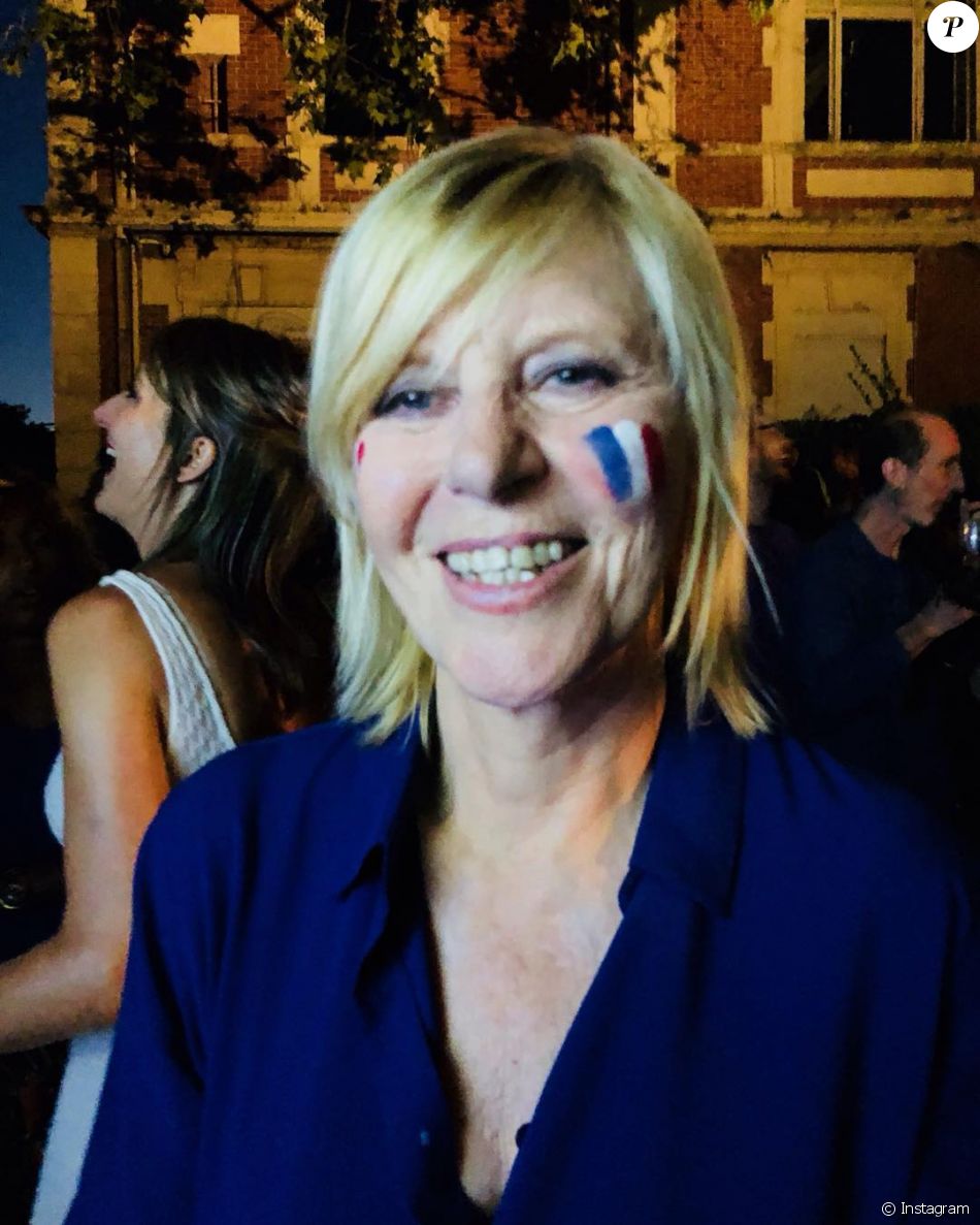 Chantal Ladesou, supportrice des Bleus.