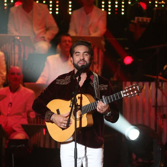 Kendji Girac - Enregistrement de l'émission "Les Années Bonheur", diffusée sur France 2 le 6 octobre. Le 20 septembre 2018 © Bahi / Bestimage
