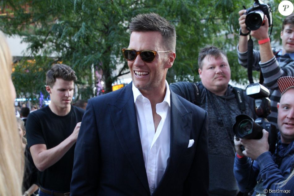 Tom Brady inaugure son centre de fitness TB12 à Boston, le 17 septembre 2019.