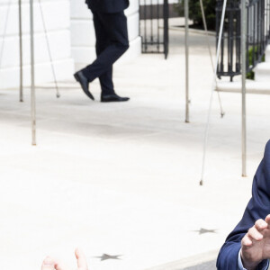 Joe Biden parle à la presse South Portico à Washington, DC avant de quitter la Maison Blanche pour se rendre à Camp David pour le week-end, le 16 juillet 2021. © Michael Brochstein/Zuma/Bestimage