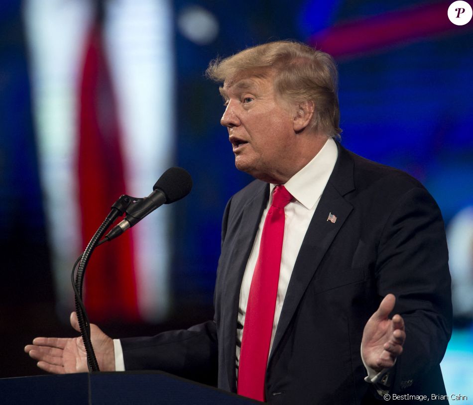 L'ancien président des Etats-Unis, Donald Trump lors de la conférence CPAC (Conservative Political Action Conference) des conservateurs américains à l'hôtel Hilton Anatole à Dallas, Texas, Etats-Unis, le 11 juillet 2021. © Brian Cahn/Zuma Press/Bestimage
