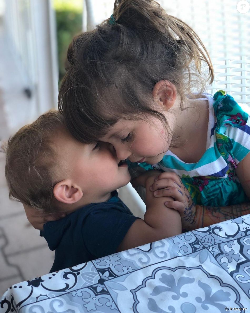 Néo et Stella, les enfants de David Coscas (Mcfly).
