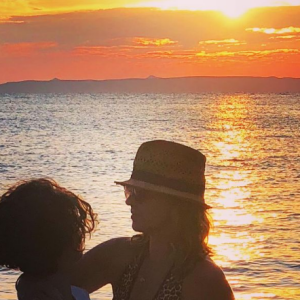 Gwendoline Hamon avec son fils Gabriel (16 ans) sur Instagram