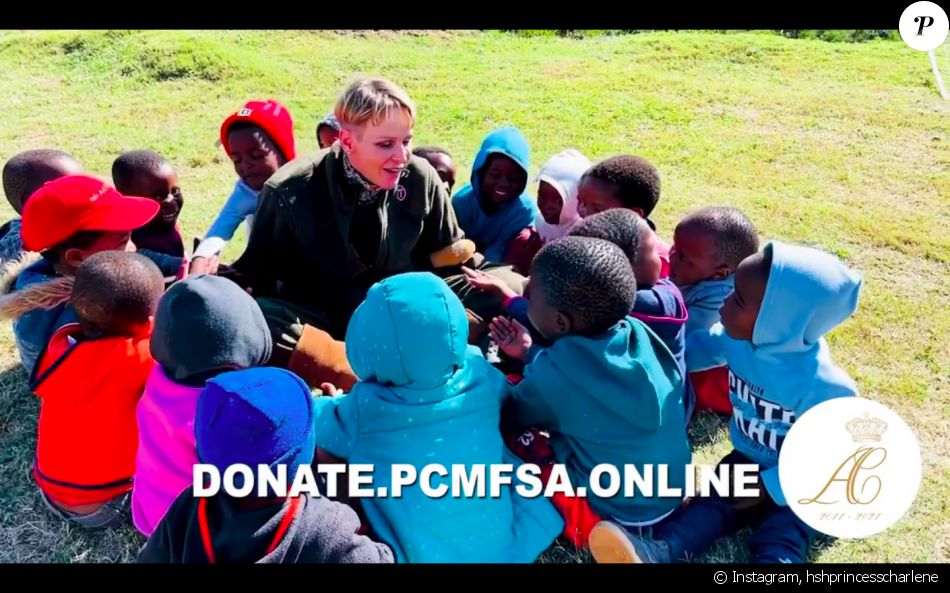 La princesse Charlene de Monaco en mission en Afrique du Sud, son pays d'origine, sur Instagram.