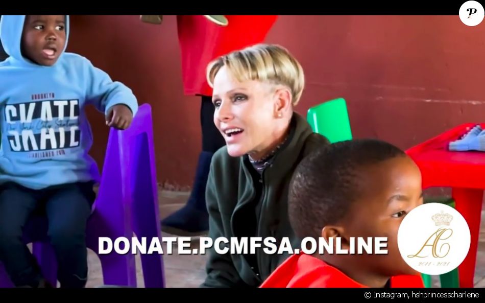 La princesse Charlene de Monaco en mission en Afrique du Sud, son pays d'origine, sur Instagram. Juillet 2021