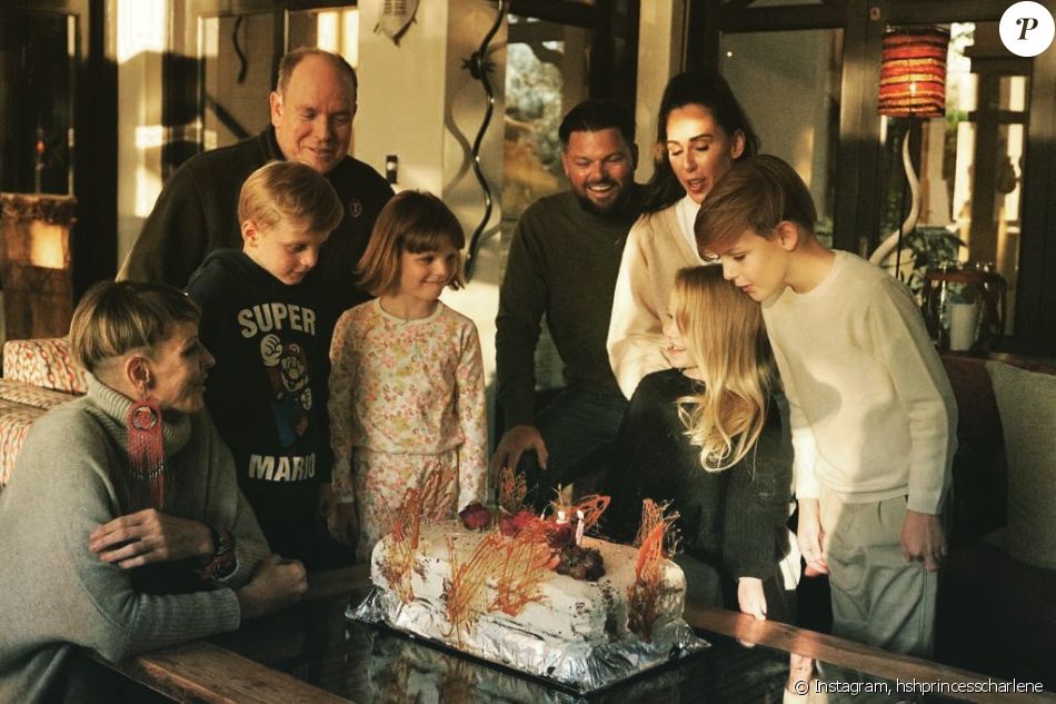 Le prince Albert de Monaco, la princesse Charlene et leurs enfants Jacques et Gabriella en Afrique du Sud, juin 2021.