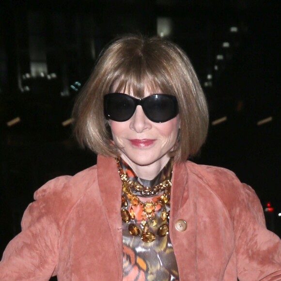 Anna Wintour à la soirée CFDA Awards à New York, le 4 novembre 2019 