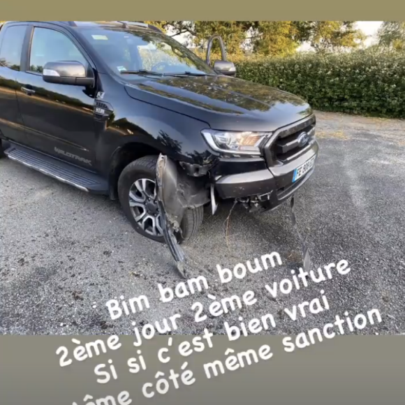 Stéphane Plaza victime d'un accident de voiture pour la deuxième fois en deux jours - Instagram