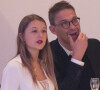 Julien Courbet et sa fille Lola - People lors du dernier jour du Longines Masters Paris à Villepinte.