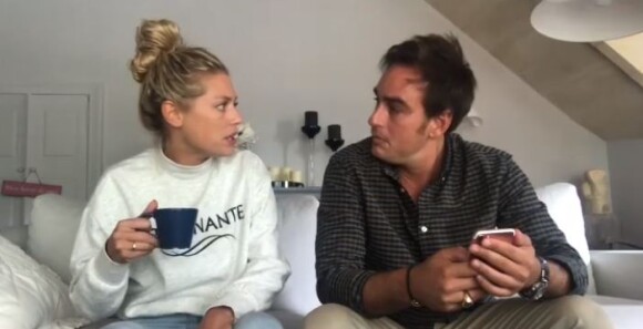 Aurore Delplace et son compagnon Kevin Levy, sur Instagram