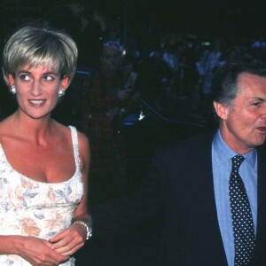 Diana Spencer lors du Gala de charité Christie's à New York.  