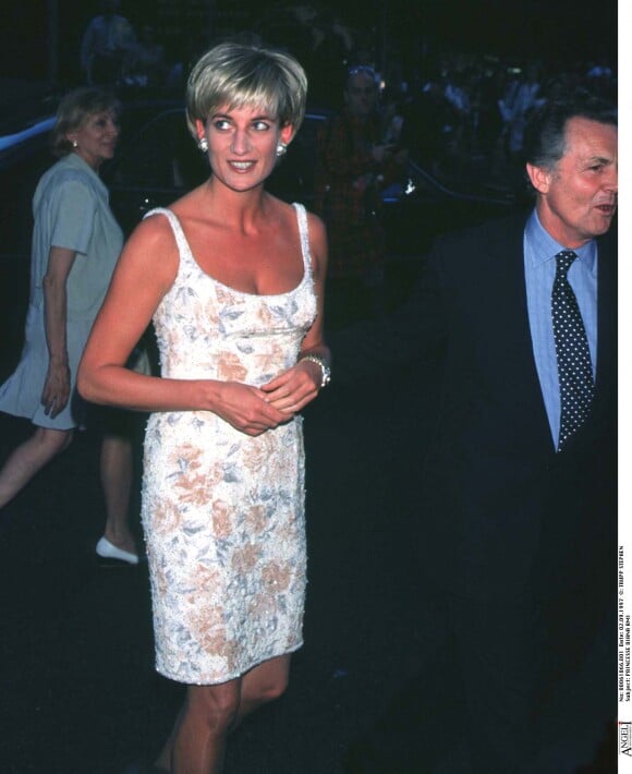 Diana Spencer lors du Gala de charité Christie's à New York.  